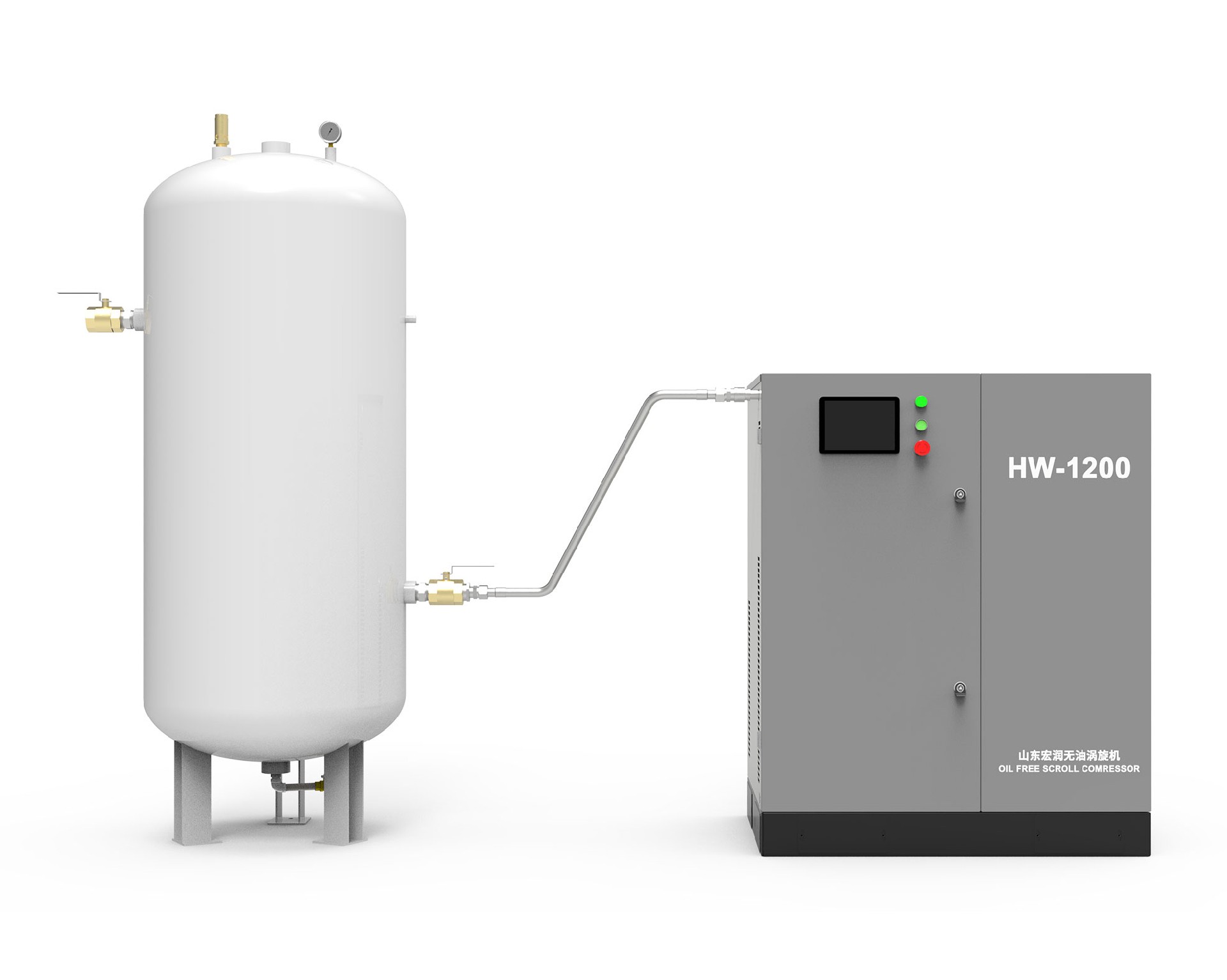 靜音渦旋供氣機(jī)組HW-1200