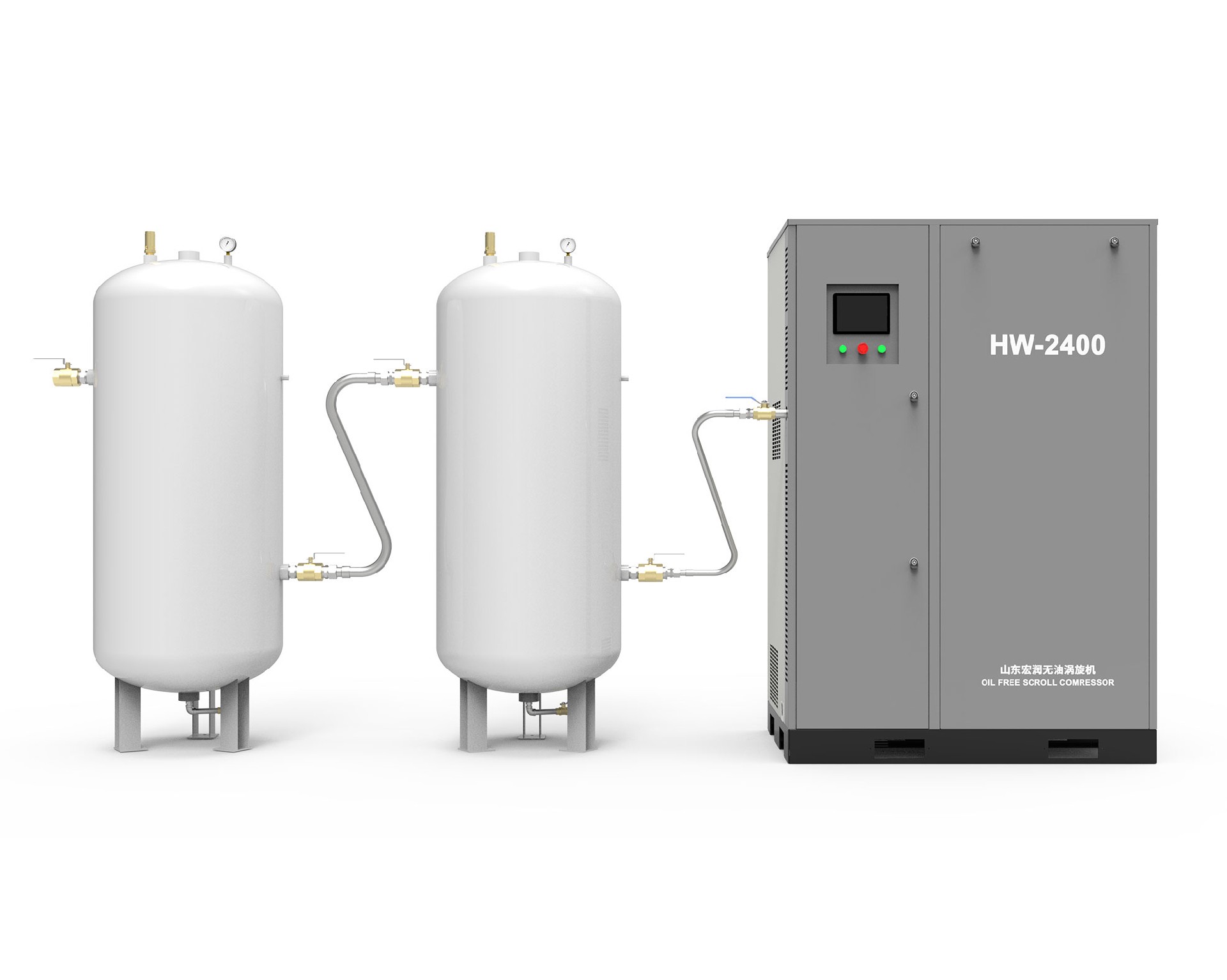 靜音渦旋供氣機(jī)組HW-2400